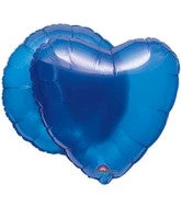 Anagram 18" MagiColor Sapphire Blue Heart