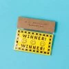 M.C. Pressure Winner Winner Letterpress Card Pack Greeting Cards
