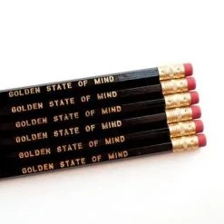 Graphic Anthology Pens + Pencils Golden State Of Mind Pencil Pack