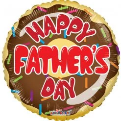 Kaleidoscope 18" Father's Day Donut Balloons