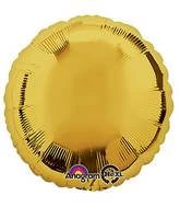 Party Art Community 18" Metallic Gold Circle Balloons