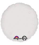 Anagram 18" White Circle