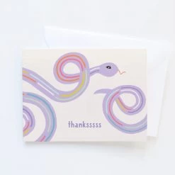 Graphic Anthology Snake Thanks Box Set Greeting Cards