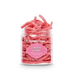 Candy Club Treats! Pink Lemonade Candy Straws