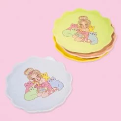 Valfre Cat Lady Plate Set Art & Home