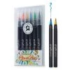 Craftamo Watercolor Brush Pens- Set Of 6