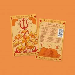 Sow The Magic Art & Home Diablo Cosmos Tarot Seed Packet