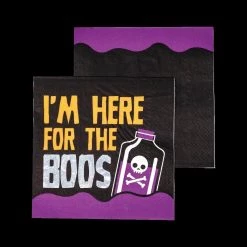 Party Partners Here For The Boos Cocktail Napkins
