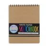 OOLY 8" X 10.5" D.I.Y. Cover Sketchbook - White