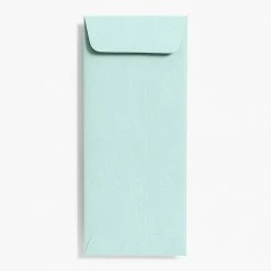Party Art Community Open End Aqua Envelopes Gift And Favor Supply