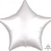Anagram 19" Satin Luxe™ White Star Balloons