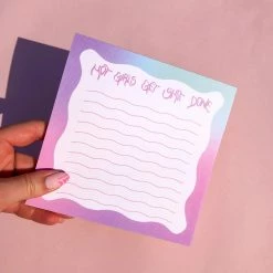 Koukou Hot Girls Get Shit Done Notepad