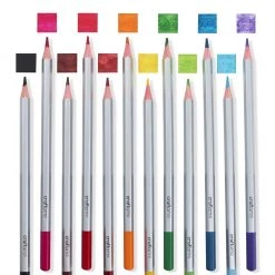 Craftamo Watercolor Pencils- Set Of 24 Pencils