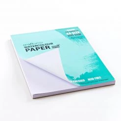 Craftamo Watercolor Paper Pad- 8.7" X 11.7" Notebooks + Notepads