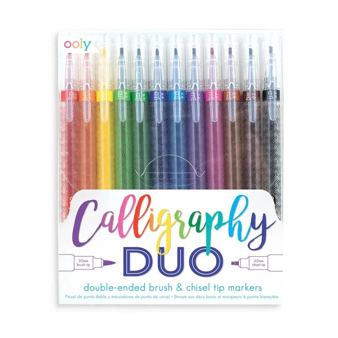 OOLY Calligraphy Duo Ended Markers 5 OOLY Calligraphy Duo Ended Markers