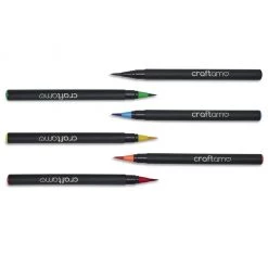 Craftamo Watercolor Brush Pens- Set Of 6