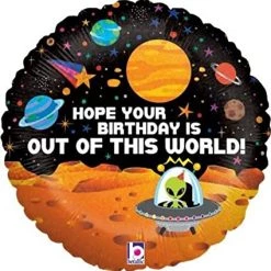Betallic 18" Out Of This World Birthday Balloons