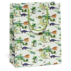 Red Cap Gift And Favor Supply Dinosaur Bag