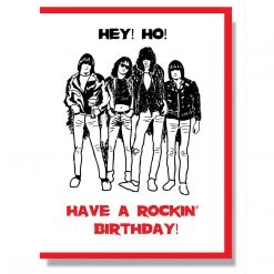 Smitten Kitten Greeting Cards RIP Ramones Card