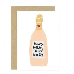 Lee Prints Birthday Bestie Card Greeting Cards