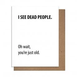 Pretty Alright Goods Dead People Card