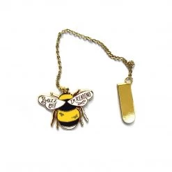Pineapple Sundays Design Studio Art & Home Bumble Bee Enamel Bookmark
