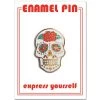 The Found Fun Stuff Sugar Skull Enamel Pin