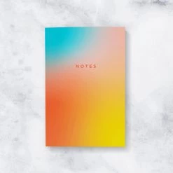 MELLOWWORKS Pastels Gradient Notebook- Dot Grid Notebook