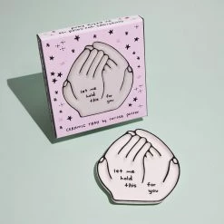 Chronicle Books Let Me Hold This For You Ceramic Tray Fun Stuff