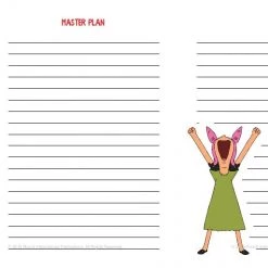 Microcosm Publishing Official Bob's Burgers Guided Journal