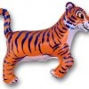LA Balloons 36" Tiger Blue Stripes