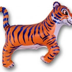 LA Balloons 36" Tiger Blue Stripes