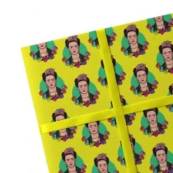 Studio Soph Frida Kahlo Sustainable Wrapping Paper Gift Wrap Things