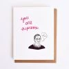 The Card Bureau Greeting Cards Ruth Bader Ginsburg Supreme Card