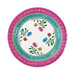 Talking Tables Boho Medium Floral Paper Plates