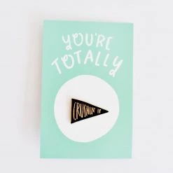 Craft Boner Crushin It Lapel Pin