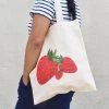 Paper Art Scissors Apparel Strawberry Tote Bag