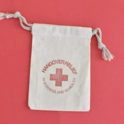 Paper Art Scissors Hangover Relief Stamp Favor Bags Party Favor