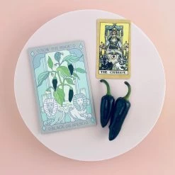 Sow The Magic Art & Home Black Hungarian Jalapeño Tarot Seed Packet