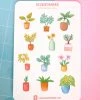 Desk Of Sandra Stickers More Plants Sticker Sheet
