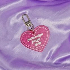 A Shop Of Things Text Me When You Get Home Keychain Accessories