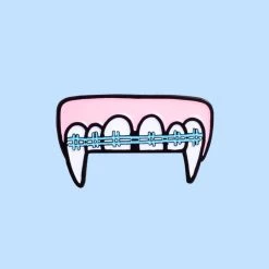 Valfre Accessories Los Colmillos Pin