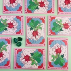 Sow The Magic Art & Home French Breakfast Radish Tarot Seed Packet