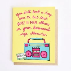 Row House 14 Boyz II Men Birthday Card Greeting Cards