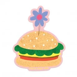 Carolyn Suzuki Burger Love Sticker