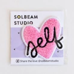 Solbeam Studio Accessories Self-love Heart Iron-on Patch