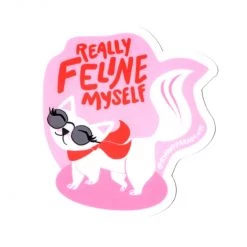 Rhino Parade Stickers Feline Myself Sticker