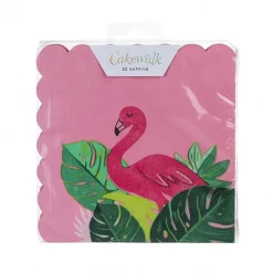 Cakewalk Flamingo Dinner Napkin Napkins
