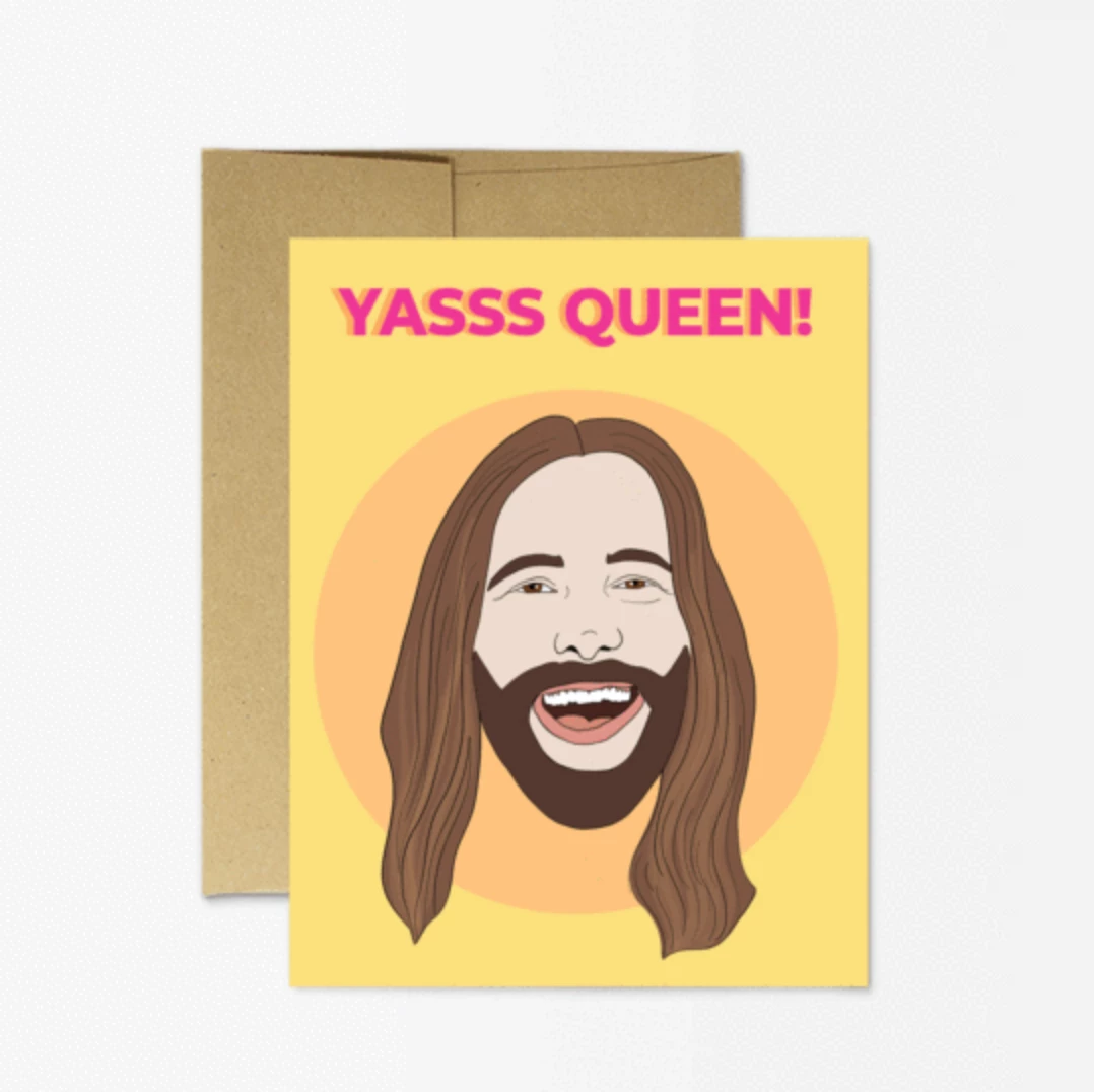 Party Mountain Paper Co Greeting Cards JVN Yas Queen Card 3 Party Mountain Paper Co Greeting Cards JVN Yas Queen Card