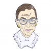 The Card Bureau Ruth Bader Ginsburg Enamel Pin Accessories